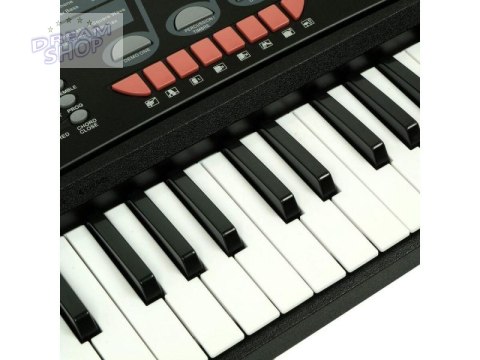 Keyboard Organy 54 Klawisze Zasilacz Mikrofon MK-632