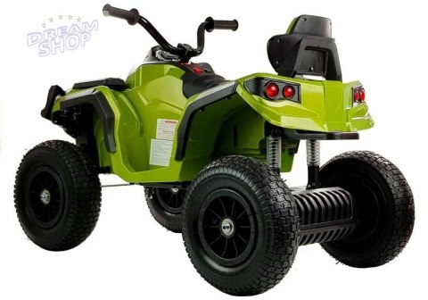 Quad na Akumulator BDM0906 Pompowane Koła Zielony Quad na Akumulator BDM0906 Pompowane Koła Zielony