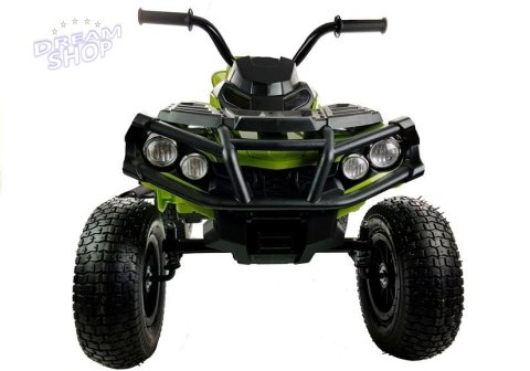 Quad na Akumulator BDM0906 Pompowane Koła Zielony Quad na Akumulator BDM0906 Pompowane Koła Zielony