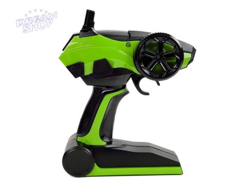 Auto Terenowe Zdalnie Sterowane 1:14 2.4G RC Zielone Duże Koła
