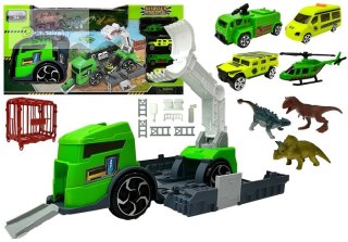 Zestaw Ciężarówka z Dinozaurami Transporter