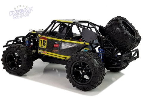 Auto Terenowe Buggy Zdalnie Sterowane 1:18 Żółty ENOZE 9303E 45 km/h