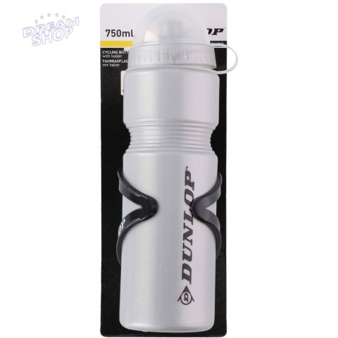 Bidon rowerowy Dunlop 750ml z koszykiem