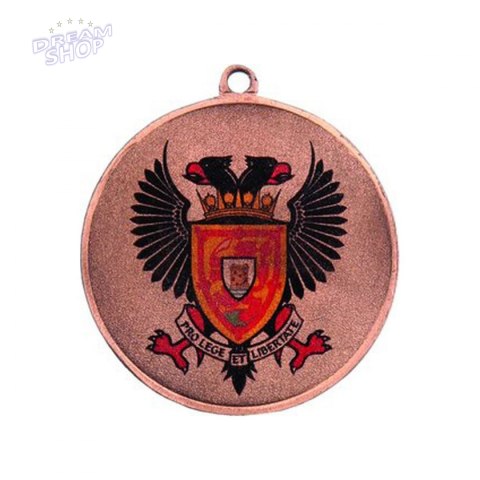 Medal Brązowy- Biegi - Medal Stalowy Z Nadrukiem Luxor Jet