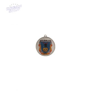 Medal Srebrny Z Miejscem Na Emblemat 25 Mm - Medal Stalowy Z Nadrukiem Luxor Jet