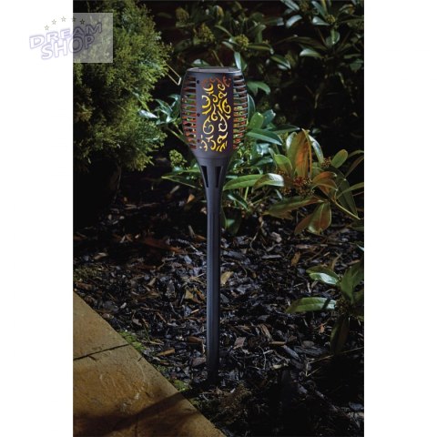 Pochodnia solarna EFEKT PŁOMIENIA 12x12x78cm 36 led BIG SASKA GARDEN