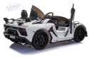 Auto na akumulator Lamborghini Aventador SX2028 Biały