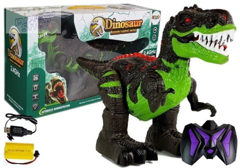 Dinozaur Tyranozaur Zdalnie Sterowany R/C Dźwięk Światła