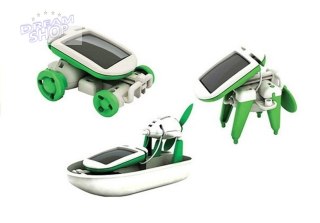 Edukacyjny Zestaw Robot Solarny 6 w 1 SOLAR KIT