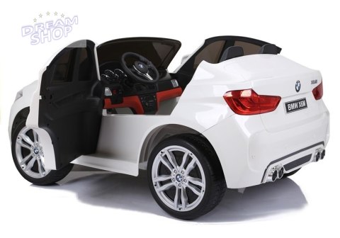 Auto Na Akumulator NOWE BMW X6M Białe Auto Na Akumulator NOWE BMW X6M Białe