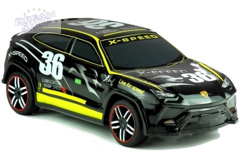 Auto Zdalnie Sterowane Sportowe Pilot R/C Czarne