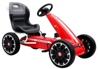 Gokart ABARTH Czerwony