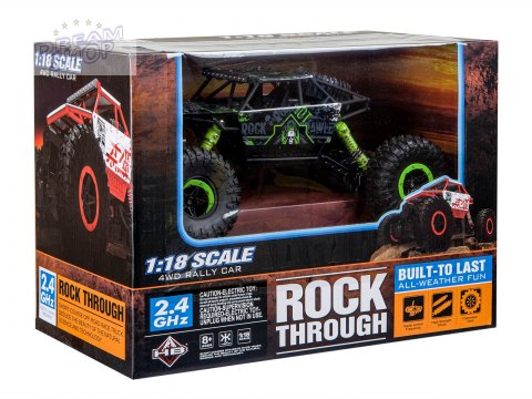 Samochód RC Rock Crawler HB 2,4GHz 1:18 zielony