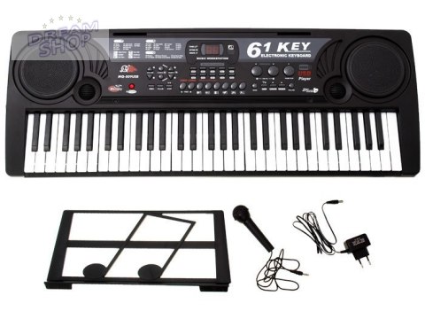 Duże Organy Keyboard MQ-809 USB MIKROFON IN0029