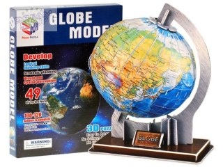 GLOBUS 3D PRZESTRZENNE Puzzle 49 elementów puzzle kula ziemska ZA0936