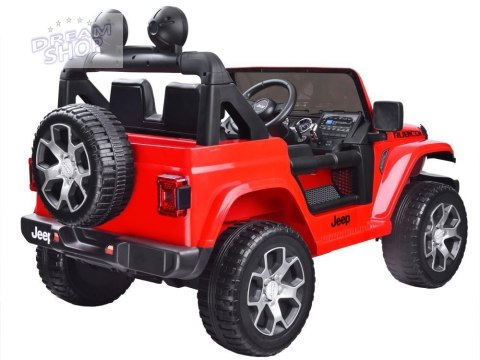 Autko na akumulator Jeep Wrangler Rubicon 4x4 PA0223 BI