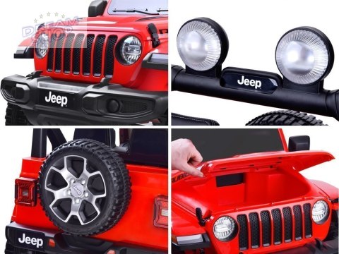 Autko na akumulator Jeep Wrangler Rubicon 4x4 PA0223 BI