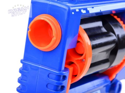 Pistolet BLASTER naboje piankowe 10szt broń ZA3286