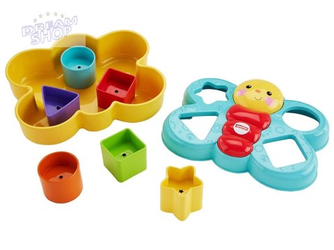 Fisher-Price Kolorowy motyl Sorter klocki ZA3627