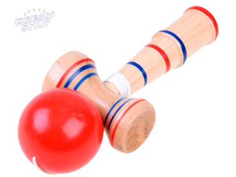 Kendama Drewniana gra zręcznościowa zabawka drewniana GR0462