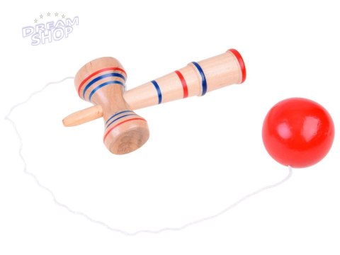 Kendama Drewniana gra zręcznościowa zabawka drewniana GR0462