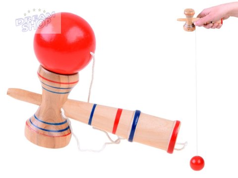 Kendama Drewniana gra zręcznościowa zabawka drewniana GR0462