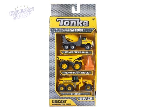 Maszyny budowlane Tonka Autka zestaw 3 szt ZA3617