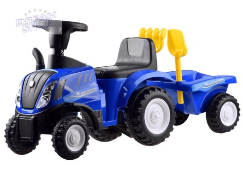 New Holland jeździk TRAKTOR z przyczepą ZA3691