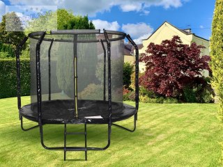 Trampolina ogrodowa SkyFlyer + drabinka 8FT 244cm