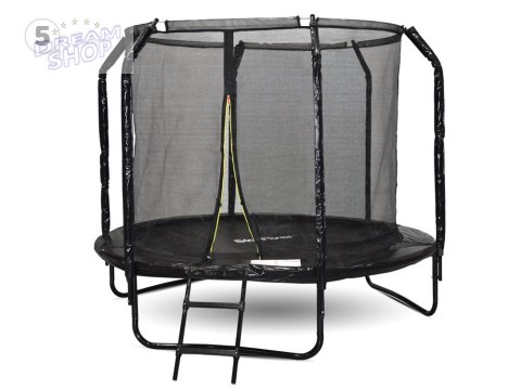 Trampolina ogrodowa SkyFlyer + drabinka 8FT 244cm