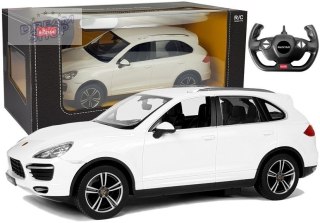 Auto R/C Porsche Cayenne Rastar 1:14 Białe