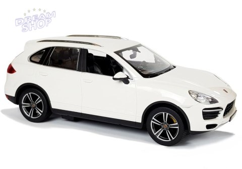 Auto R/C Porsche Cayenne Rastar 1:14 Białe