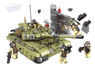 Klocki wojskowe Czołg Scorpio Tiger 1386el ZA3471