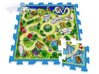 Puzzle piankowe Mata uliczka wyścigi 31x31 ZA3150