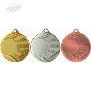 Medal Z Miejscem Na Wklejkę Srebrny Śr 50Mm