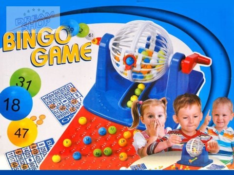 BINGO Edukacyjna liczbowa Gra Rodzinna GR0251