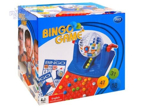 BINGO Edukacyjna liczbowa Gra Rodzinna GR0251