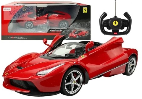 Auto R/C Ferrari Aperta Rastar 1:14 Czerwone na Pilota