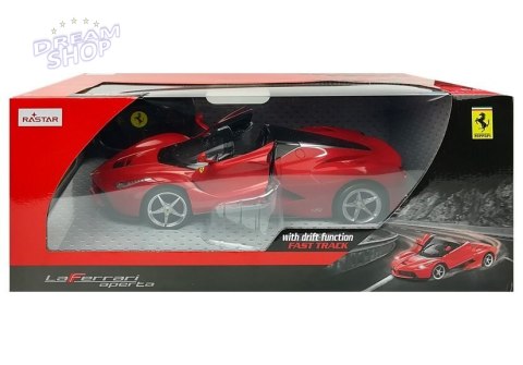 Auto R/C Ferrari Aperta Rastar 1:14 Czerwone na Pilota