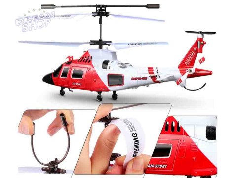 Helikopter Syma S111G Zdalnie sterowany Zabawka na pilota RC0541 Helikopter Syma S111G Zdalnie sterowany Zabawka na pilota RC0541