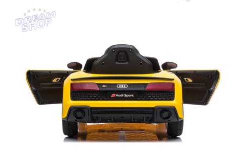 Auto Na Akumulator Audi R8 Lift A300 Żółte