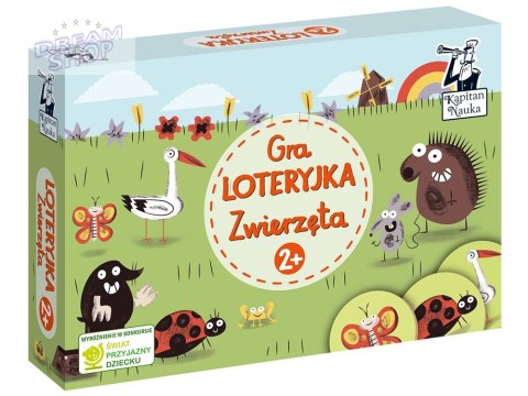 Kapitan Nauka Gra Loteryjka Zwierzęta 2+ GR0472