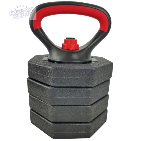 HANTLA KOMPOZYTOWA KETTLEBELL 10KG (4x2,5KG) EB FIT