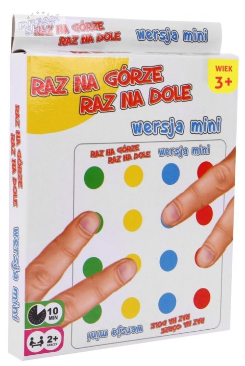 GRA TWISTER DLA RODZINY MATA TARCZA+WERSJA MINI