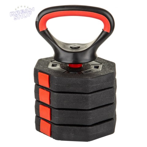 HANTLA KOMPOZYTOWA KETTLEBELL 2W1 10KG EB FIT