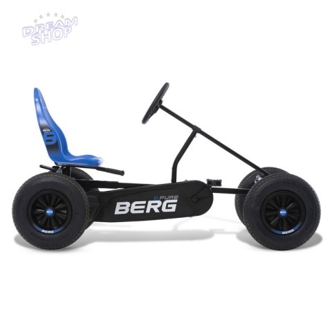 BERG Gokart na Pedały XL B.Pure Blue BFR Pompowane Koła od 5 lat do 100 kg