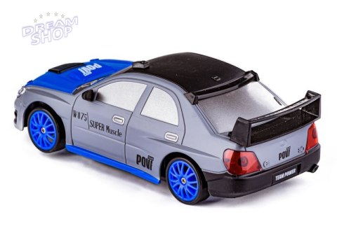 Samochód Do Driftu, Auto RC Drift 1:24 2,4 GHz 4WD SREBRNY