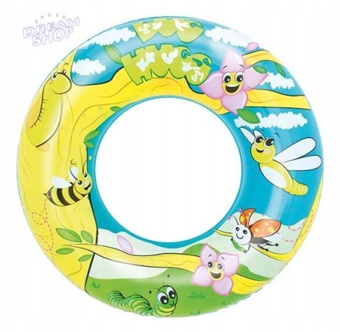 Pompowane Koło Do Pływania Dla Dzieci 56 cm Bestway 36013