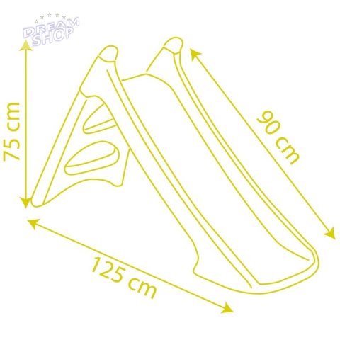 SMOBY Zjeżdżalnia XS Ślizg Wodny 90cm