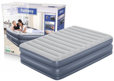 Materac Dmuchany Z Pompką 226 x 152 x 84 cm Bestway 67925